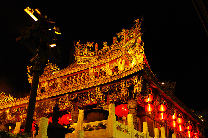 関帝廟(中華街)の商用利用可能なフリー写真素材