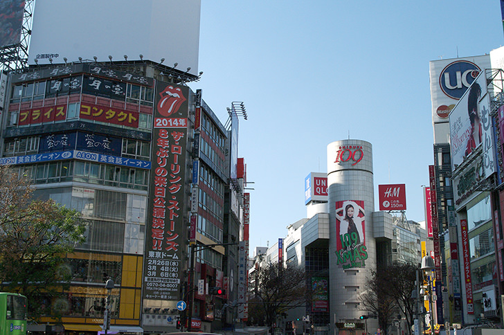 渋谷駅前の商用利用可能なフリー写真素材