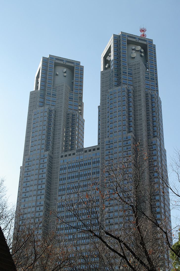 東京都庁のフリー写真素材