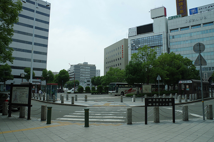 JR姫路駅南口のフリー写真素材