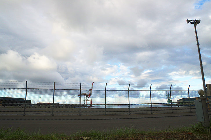 小樽港付近のフリー写真素材