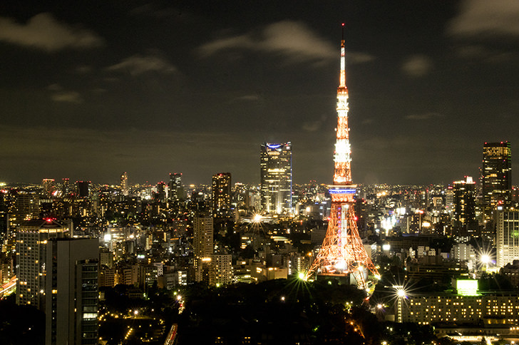 東京タワーの商用利用可能なフリー写真素材