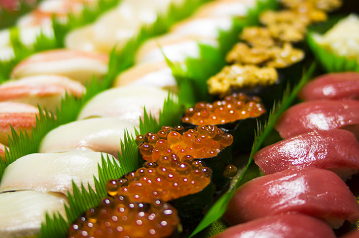 寿司の商用利用可能なフリー写真素材