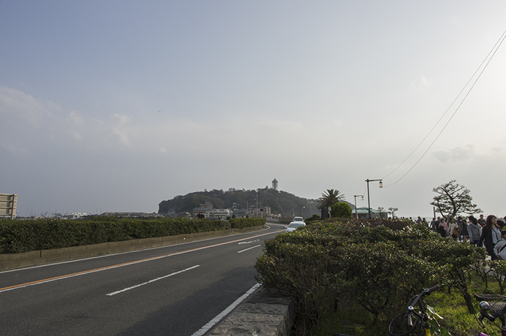 江ノ島大橋付近のフリー写真素材