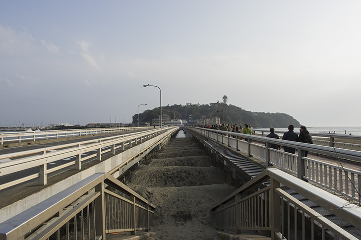江ノ島大橋のフリー写真素材