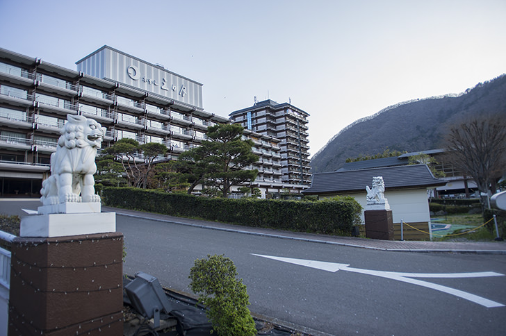 鬼怒川温泉のホテルのフリー写真素材