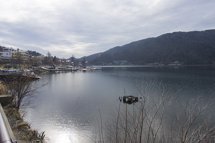中禅寺湖のフリー写真素材