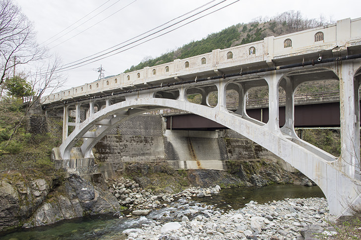 渡良瀬橋のフリー写真素材