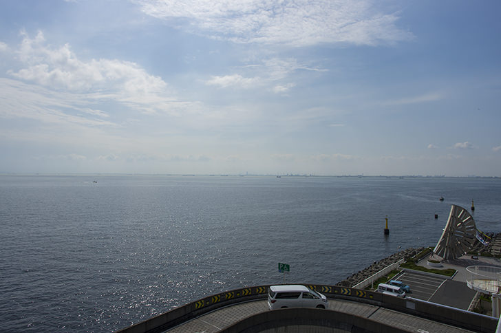 海ほたるから見える海と高速道路の商用利用可フリー写真素材4949 フォトック