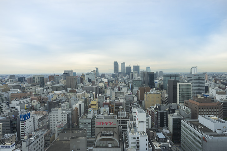 名古屋の都市風景の商用利用可能なフリー写真素材