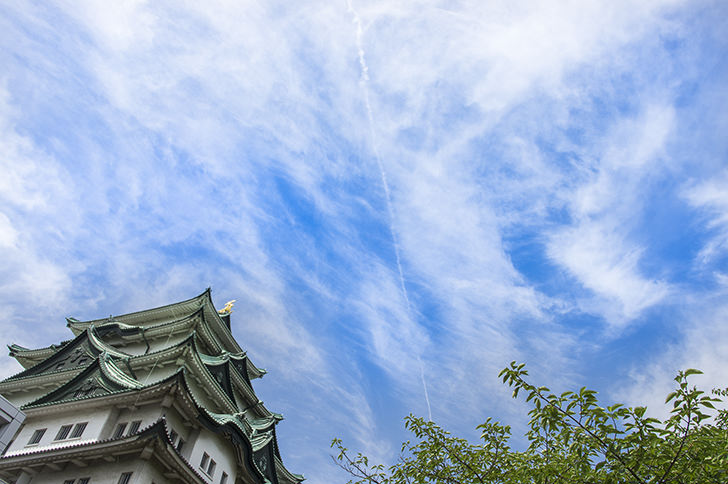 名古屋城天守閣の商用利用可能なフリー写真素材