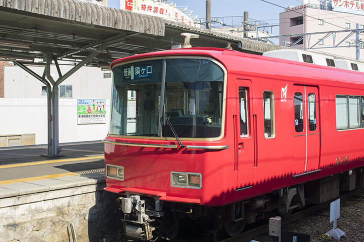 名鉄6000系電車のフリー写真素材