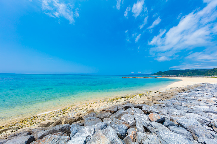 沖縄の海の商用利用可能なフリー写真素材