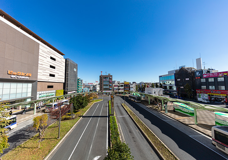 八王子駅前南口周辺の商用利用可能なフリー写真素材