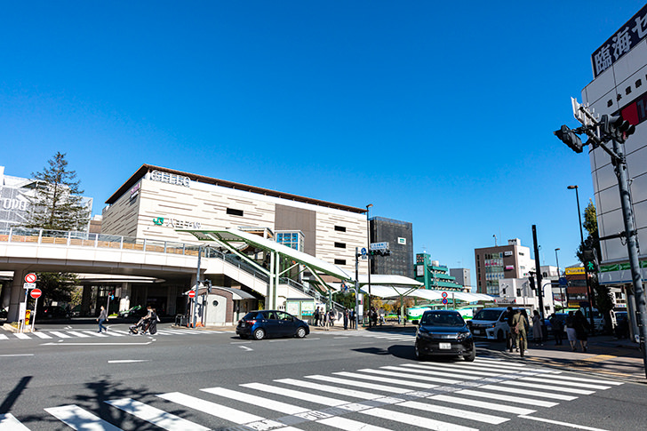 八王子駅南口周辺のフリー写真素材