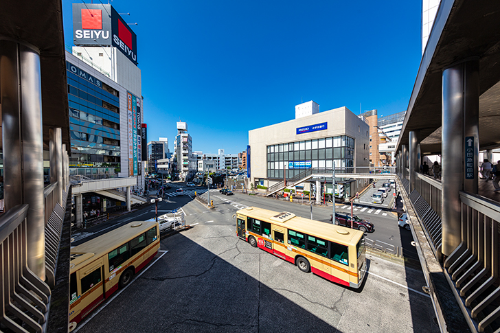 町田駅西口周辺のフリー写真素材
