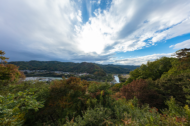 長野県千曲川のフリー写真素材