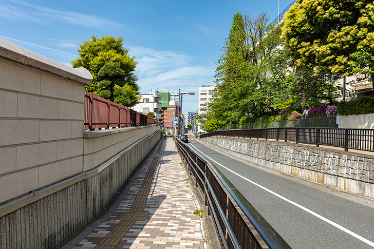 上野　新坂のフリー写真素材