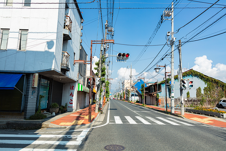 沼田市街地のフリー写真素材