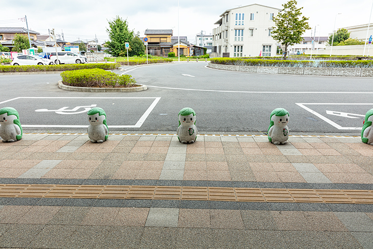 伊勢崎駅北口のフリー写真素材