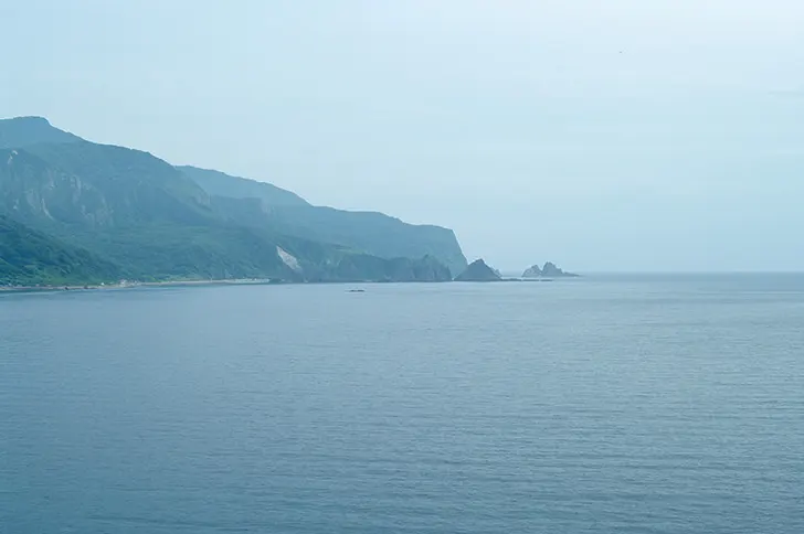 神威岬のフリー写真素材