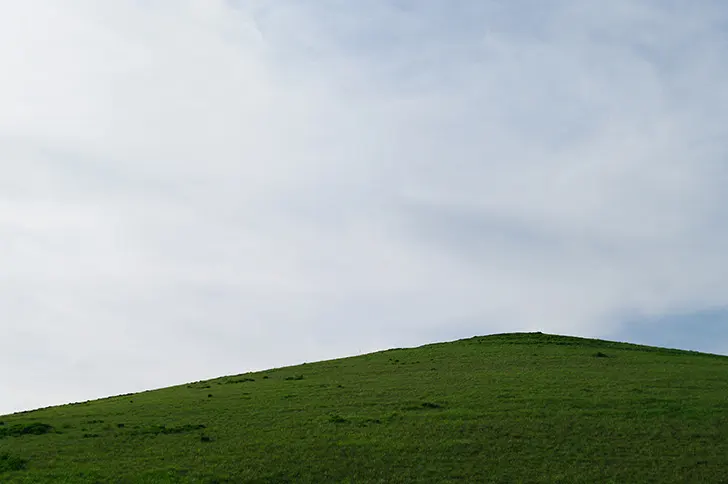 モエレ山のフリー写真素材