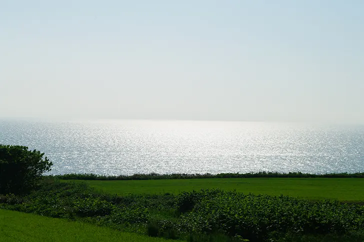 望来の海のフリー写真素材