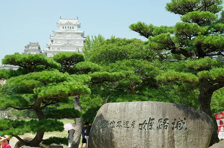 姫路城のフリー写真素材