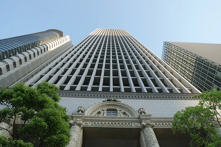 高層ビル（大阪）のフリー写真素材