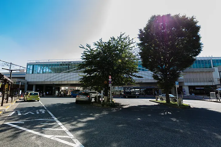 石神井公園駅北口周辺のフリー写真素材