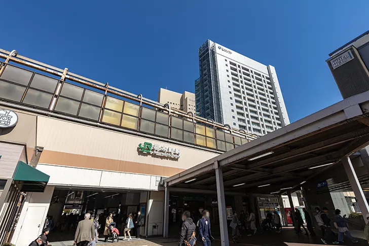 横浜 桜木町駅のフリー写真素材