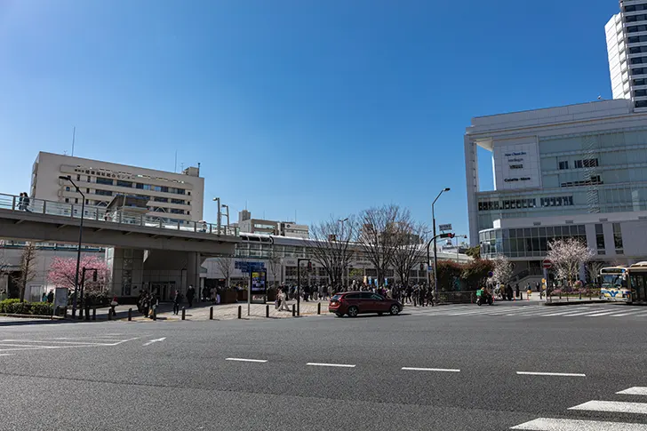 横浜 桜木町駅周辺のフリー写真素材