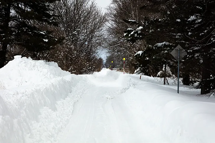 雪路免费照片素材