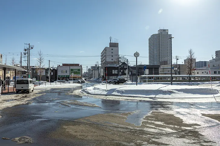 苗穂駅周辺のフリー写真素材