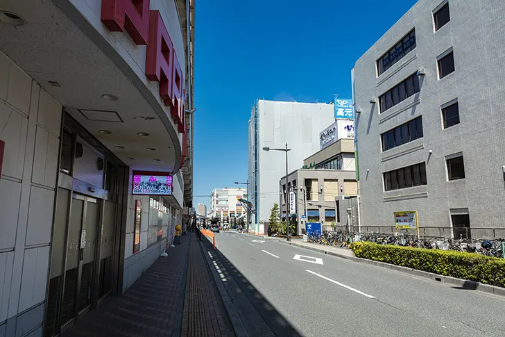 越谷駅周辺のフリー写真素材