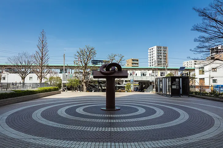 東川口駅南口周辺のフリー写真素材