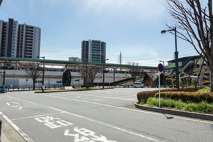 東川口駅北口周辺のフリー写真素材