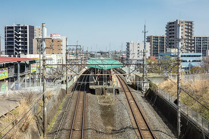 東川口駅のフリー写真素材