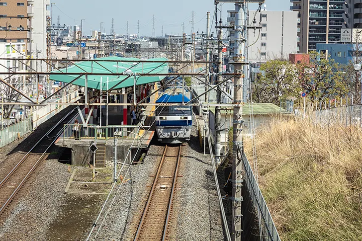 東川口駅のフリー写真素材