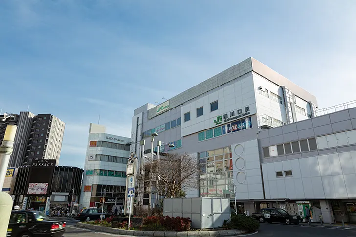 西川口駅東口のフリー写真素材