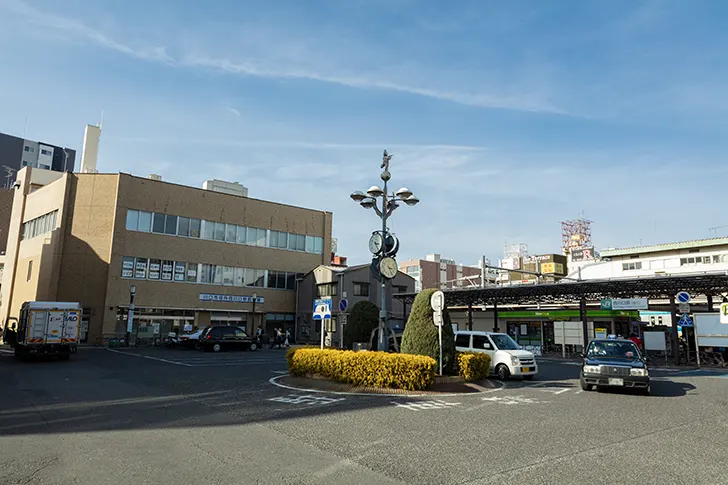 西川口駅西口のフリー写真素材