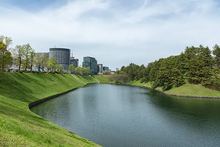 樱田护城河免费照片素材