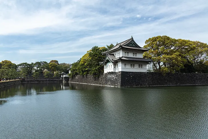 巽櫓（桜田二重櫓）のフリー写真素材