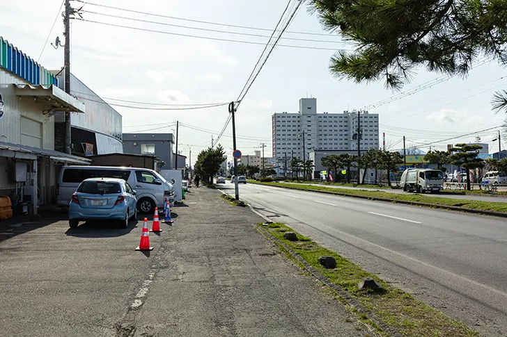 苫小牧汐見大通のフリー写真素材