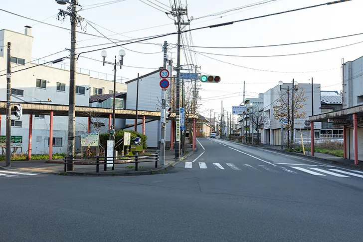 室蘭市街のフリー写真素材