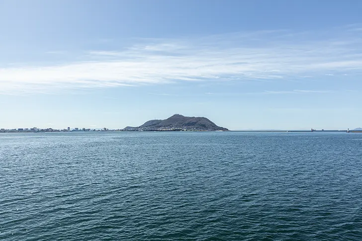 津軽海峡のフリー写真素材