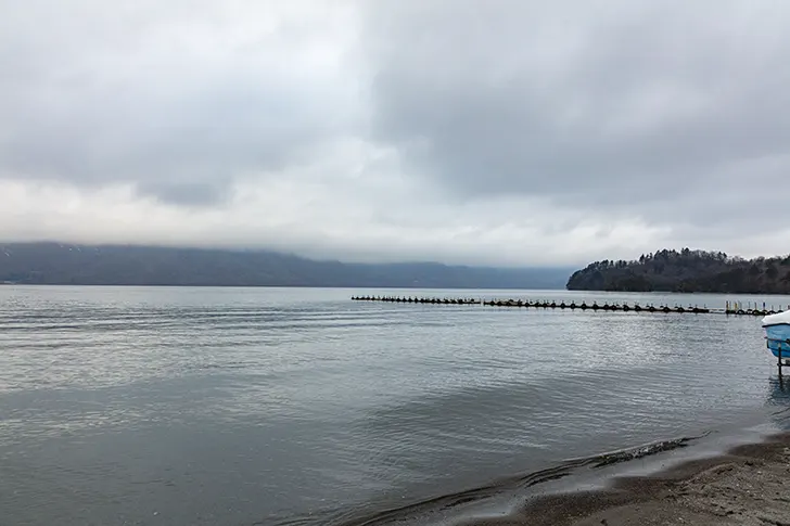 十和田湖のフリー写真素材