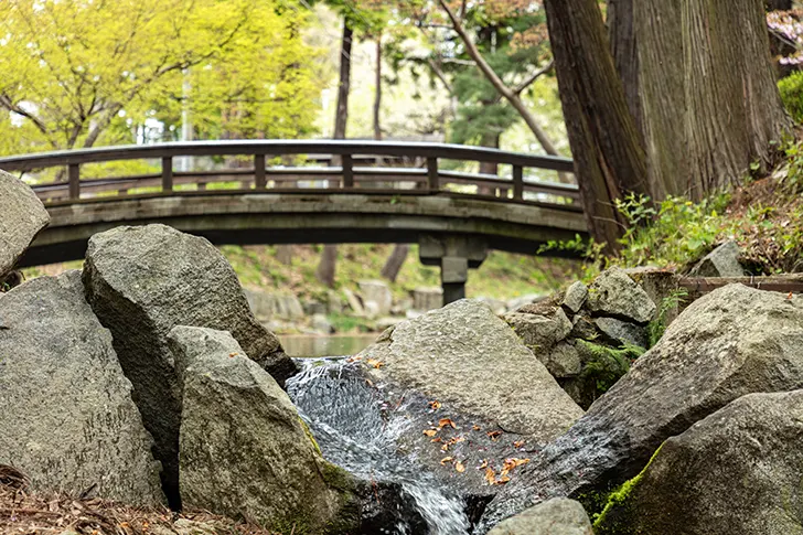 Free Morioka Castle Ruins Park (Iwate Park) Photo Material