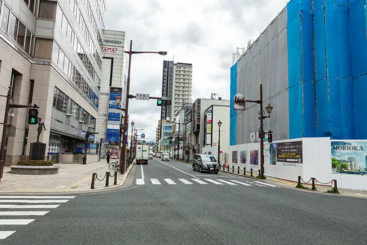 Free Morioka Nakanohashi Street Photo Material