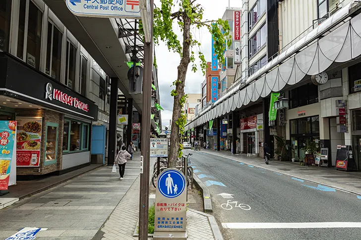 Free Morioka Odori Shopping Street Photo Material